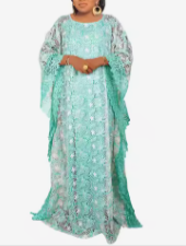 Elegant African Dresses for Women Muslim Fashion Boubou Abayas Robe Dashiki Ankara Lace Outfits Evening Gown Kaftan Maxi Dress